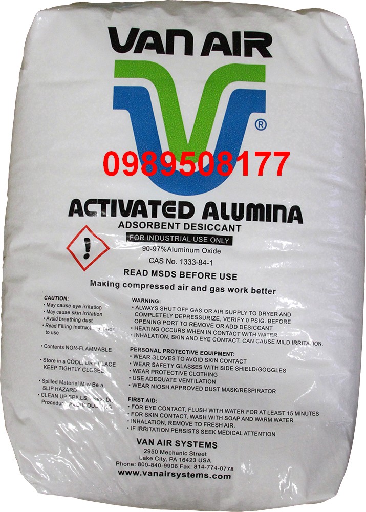 Activated Alumina Desiccant 1/8